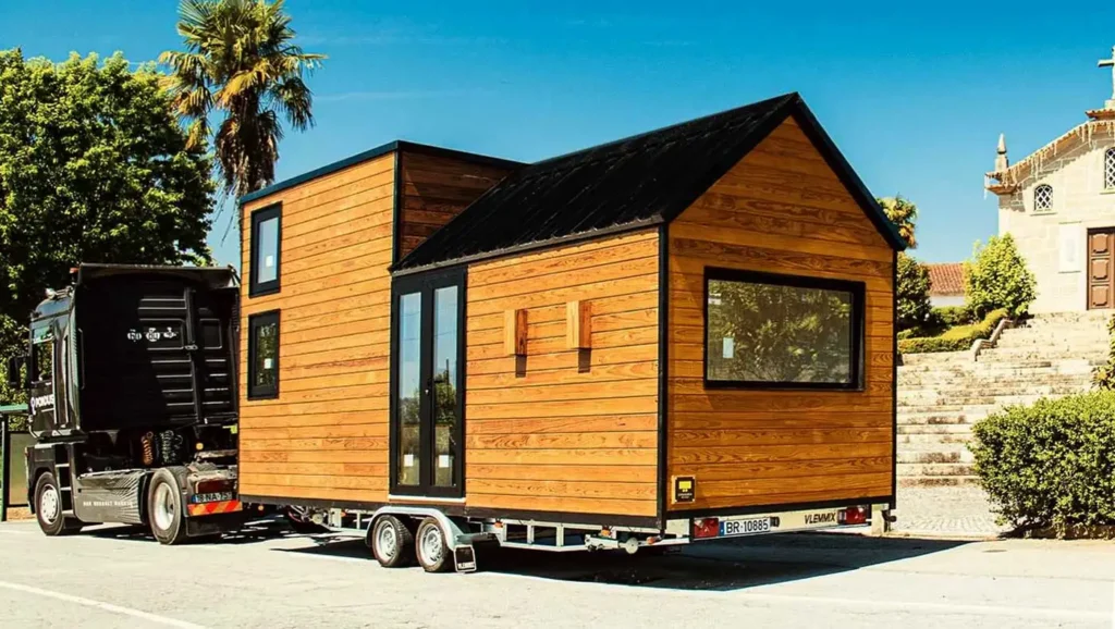 Transporte Tiny House Nazaré